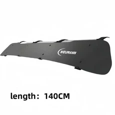 자동차 루프 랙 페어링 크로스바 스포일러 복합 패널 윈드 85.5cm96.5cm104cm1121201271 35140cm, 01 Black 140CM