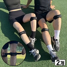 포르무 슬개골 무릎 보호대, 블랙, 2개