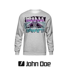 존도 바이크 티셔츠 Sweater Braaap Grey JDS3010, 2XL