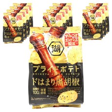 KOIKEYA 湖池屋 黑胡椒風味薯條, 12個, 55g