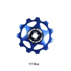 자전거 가이드 휠 산악 도로 11T 리어 다이얼 스틸 페일린 변속기 유니버설, 11T-blue, 1개