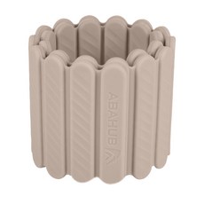 ABAHUB 실리콘 모래주머니 중량밴드 손목 발목 겸용 미끄럼방지, 베이지색, 1kg