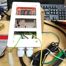 AC85 220V紅外線遙控型溫度時間控制器 精準控溫 智能定時 節能省電 遙控操作 多種設備適用, 1個