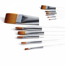 루벤스 인조투명구성590 12호 평붓 입시붓