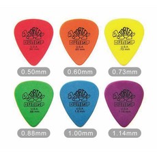 Dunlop Tortex Standard Pick 彈片【吉他好朋友】買二送一，多種厚度選擇，提升吉他音色清晰度，標準彈片設計提供舒適手感, 1個