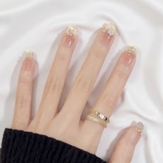 Miri&Ju 데일리 디자인 셀프 네일아트 붙이는 네일팁 24P, 1개, 03-러블리 플라워