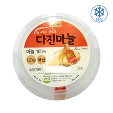 트레이더스 국산 냉장 다진마늘 1.2kg, 1kg, 1개