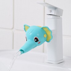 오리 코끼리 수도꼭지 연장 탭 2개