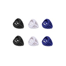 ABS Guitar Pick Case With Secure Grip compatible with Quick Access During Play, 6개, D