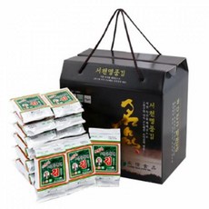 40년전통 장인 바다 김 선물 세트 4g 15봉 명절 설날 회사 가성비 단체선물 선물세트 (Araium), 1