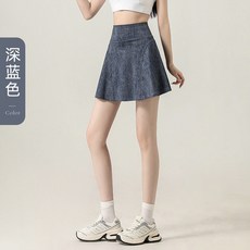 DUCHU 假兩件運動短裙 女款夏季透氣防走光羽毛球瑜伽褲裙