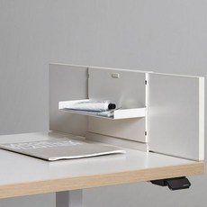 데스커 스크린 악세서리 이동형 수납 선반 DSAF0101A, 데스커 스크린 악세서리 이동형 수납 선반 DSAF010, 빈티지블랙