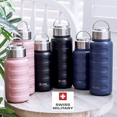 스위스밀리터리 보온 보냉 텀블러 OKK-TKN360, NBK 뉴트럴블랙, 360ml, 1개