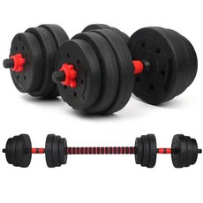 多功能健身啞鈴組, 1個, 20kg啞鈴組-可變槓鈴