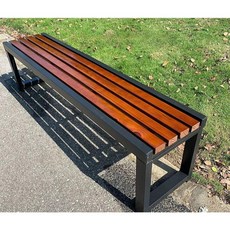 야외 버스정류장 긴의자 긴벤치 공원 펜션 100x40x45, 플라스틱 우드 200x40x45 추천 야외용