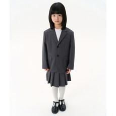 무신사 스탠다드 MUSINSA STANDARD KIDS 베이식 블레이저 [미디엄 그레이] MKCJK3K01-MR 401333