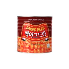 삼아 베이크드빈스 400g 콩 통조림, 2.6kg, 3개