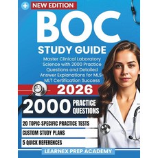 BOC Study Guide 2026: Master Clinical Laboratory Science 2000 Practice Questions AND & DETAIL 디테일e, BOC Study Guide 2026: Master C