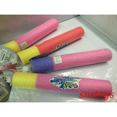 SNS 古早味 懷舊童玩 棒球造型水槍 針筒水槍 (小型) 長30x5cm, 1個