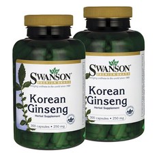 SWANSON 斯旺森 高麗人蔘膠囊 250mg, 2個, 300 件