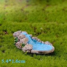 1pc DIY 요정 정원 잔디 장식 냄비 공예 산 인형 집 홈 Decoracion 책상, B