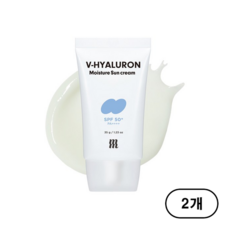 머지 브이 히알루론산 수분 선크림 SPF50+ PA++++, 35g, 2개