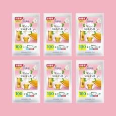 이토엔 원팟 Relax 자스민차 티백, 6개, 100개입, 3g