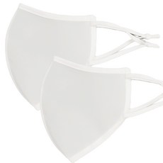 Jeniyu 1+1 鳥喙型防水面膜 2 片游泳池 Aqua Aqua, 白色