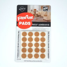 의자발커버 보호패드 마루긁힘방지 스티커 40개입