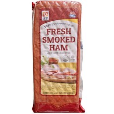 사조오양 후레쉬 스모크햄1kg, 단품, 단품