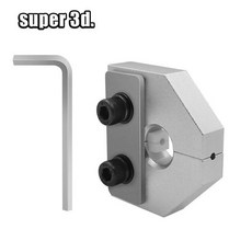 필라멘트 용접기 커넥터 Ender 3Pro Anet SKR 알루미늄 3D 프린터 부품 용 1.75mm PLA ABS TPU PETG 필라멘트 파손 커넥터, [02] 2개, [02] sliver