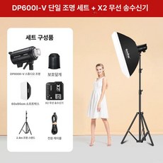 DP600IIIV 스튜디오 마운트 촬영, 1개, 12 600W DP600W