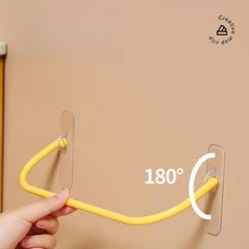 1pc 간단한 신발 랙 벽 마운트 욕실 슬리퍼 후크 홀더 배수 보관 건조 주최자 걸이, 02 Blue, 1개