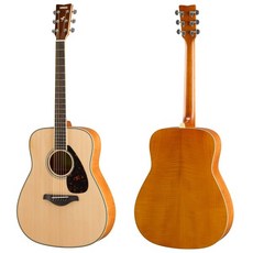 山葉 Yamaha FG840 面單板 民謠吉他 虎紋楓木, 原木色, 1個