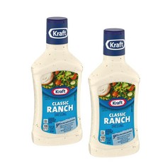 크래프트 클래식 랜치 샐러드 드레싱, 473ml, 2개