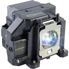 파워라이트 홈 시네마 710HD 750HD EX7210 EX3210 H429A VS210 VS220 1221 1261W EB-S02 500 EB-W12 V13H010L67 교체, Yellow