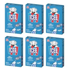 ICEE Blue Raspberry Singles To Go - Pack of 6 - Powdered Drink Mix - Zero Sugar - 6 Sticks Per Bo, 1개, 3.5g