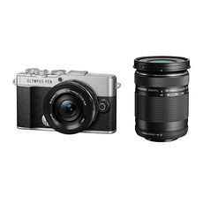 OM SYSTEM PEN E-P7 EZ 더블 줌 키트 실버