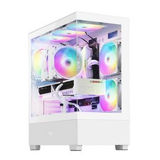 [darkFlash] DS500 RGB [미들타워] [화이트], 1개, DS500 RGB 화이트