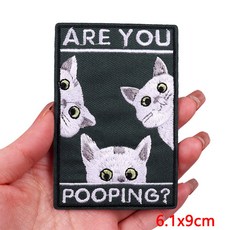 타로 카드 패치 리더/고양이/달/커피 자수 아플리케 DIY 아이언 의류 용 열 접착, PE9492CT