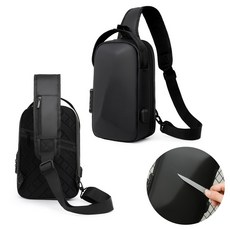 도나토르 튼튼한 여행용 소매치기 방지 슬링백