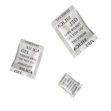 食品級矽膠乾燥劑 防潮防霉除濕包 適用飼料食品 10入, 1個