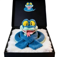 疯狂的动物城2围巾可爱动物盖瑞造型围脖毛绒保暖女冬季防寒围巾