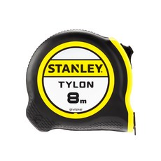 스탠리공식대리점 STHT37197 8m X 25mm 타일론 4.0 줄자 현장 산업용 전문가용 휴대용 핸디 줄자, 1개