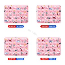 寵物涼墊 涼蓆墊 四季通用 貓咪狗狗 冰墊 夏天降溫 清涼舒爽, 【溫馨適用】S - 40*30cm 貓窩,萌墩墩  喵了個汪, 1個