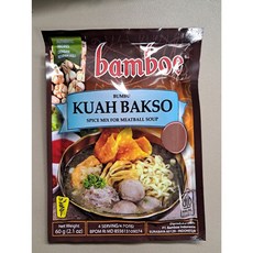 봄부 꾸아 박소 bamboe kuah bakso 60g, 1개