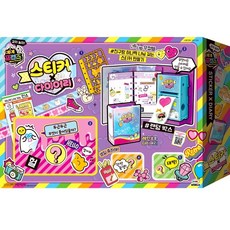 미미월드 미미프렌즈 스티커 다이어리 레인보우 메이커 스티커만들기, 레인보우 다이어리