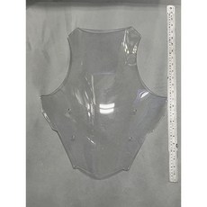 輝哥 FORCE 類法長版風鏡 後照鏡前移組, 長版透明,TM530N-CB水轉印卡夢水藍鏡