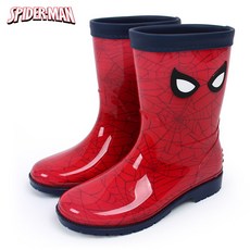 스파이더맨 캐릭터 디자인 아동장화 남아 레인부츠