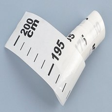 퀘볼로 키재기 스티커 200cm 키줄자스티커, 투명, 투명계열